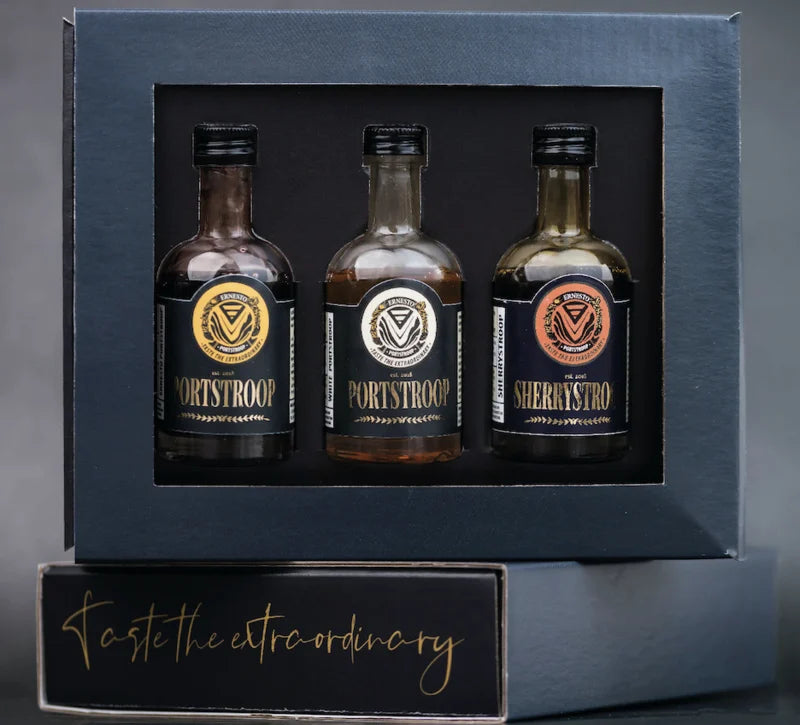 Ernesto Port Stroop Cadeau Verpakking 3 x 40 ml. luxury grapes utrecht