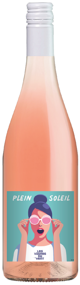 Plein Soleil IGP d’Oc rosé 2024 utrecht luxury grapes