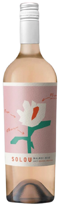 Solou Malbec rosé 2024 luxury grapes utrecht