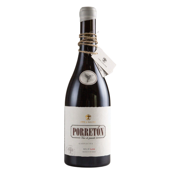 Libre y Salvaje, Cariñena DOP Porretón, Garnacha 2021 luxury grapes utrecht