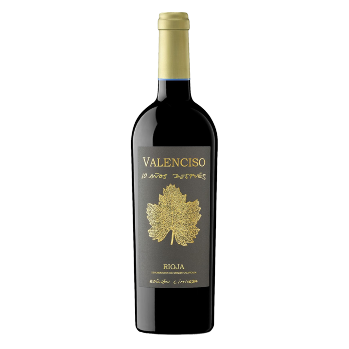 Valenciso, Rioja DOC 10 años después 2014 luxury grapes utrecht