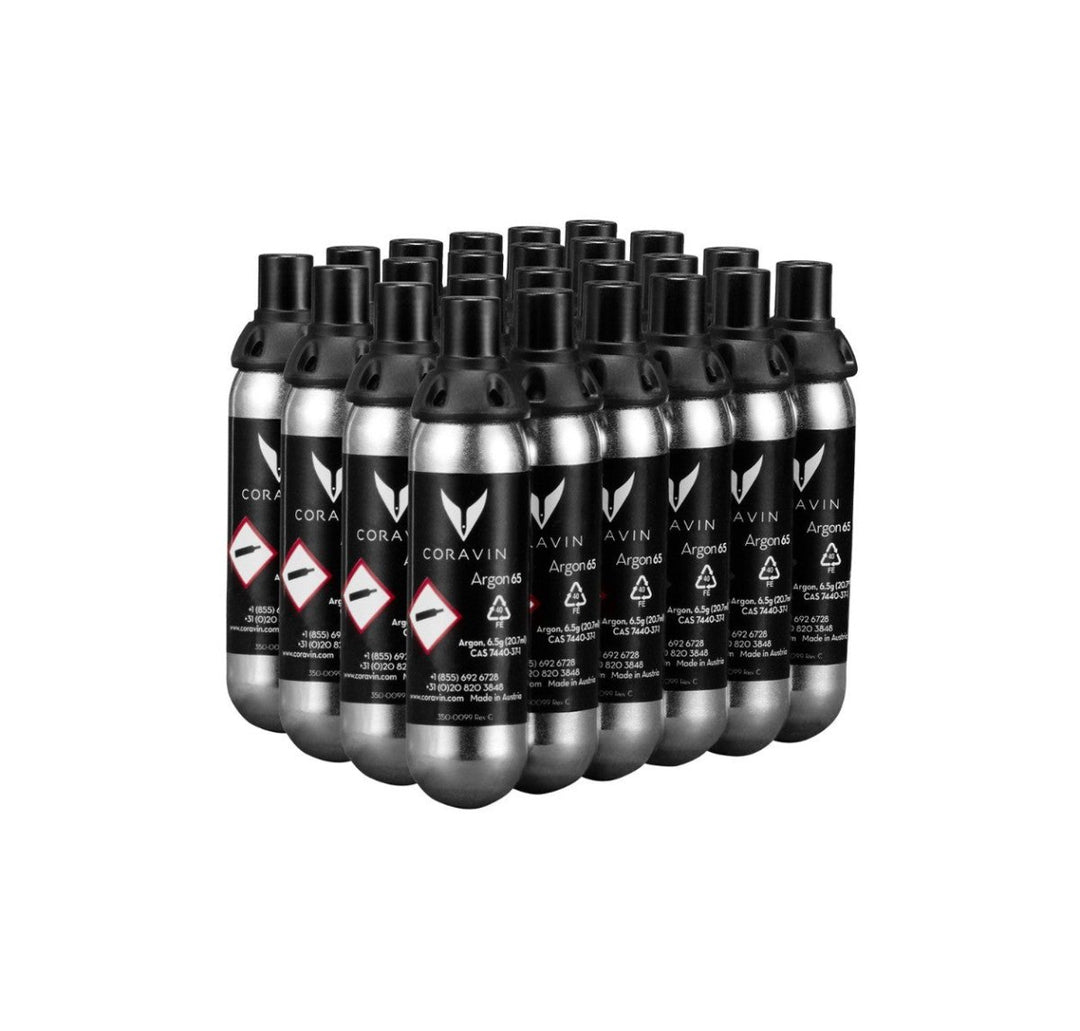 Coravin Pure™ Argon Capsules - 24 pack - Luxury Grapes