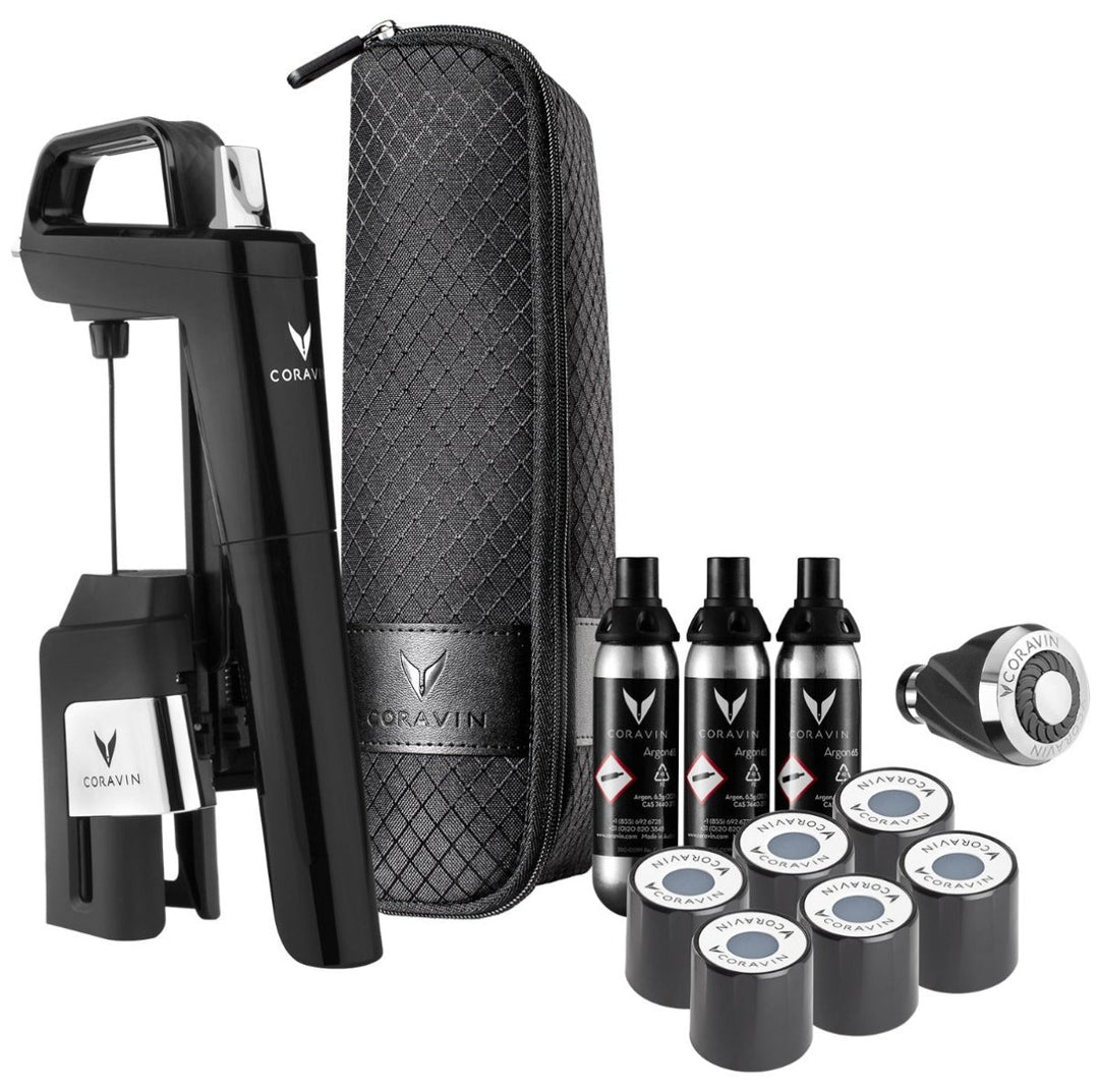 Coravin Timeless Six+ Black - Luxury Grapes