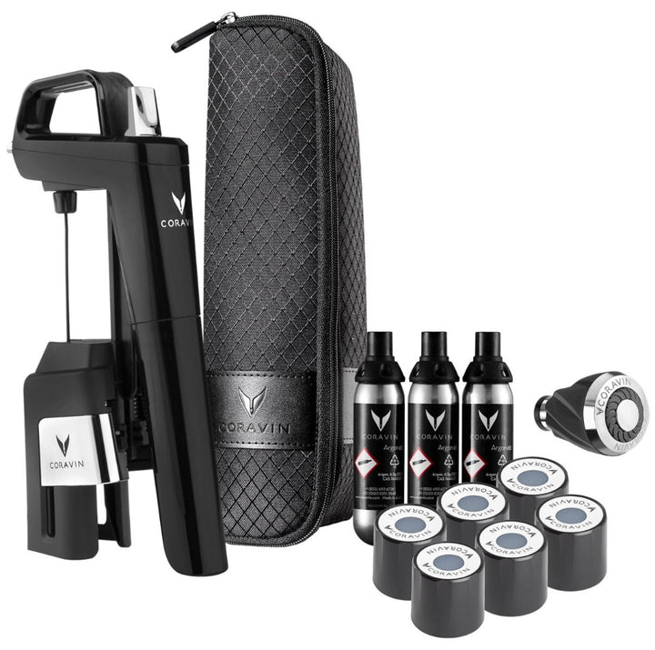 Coravin Timeless Six+ Black - Luxury Grapes