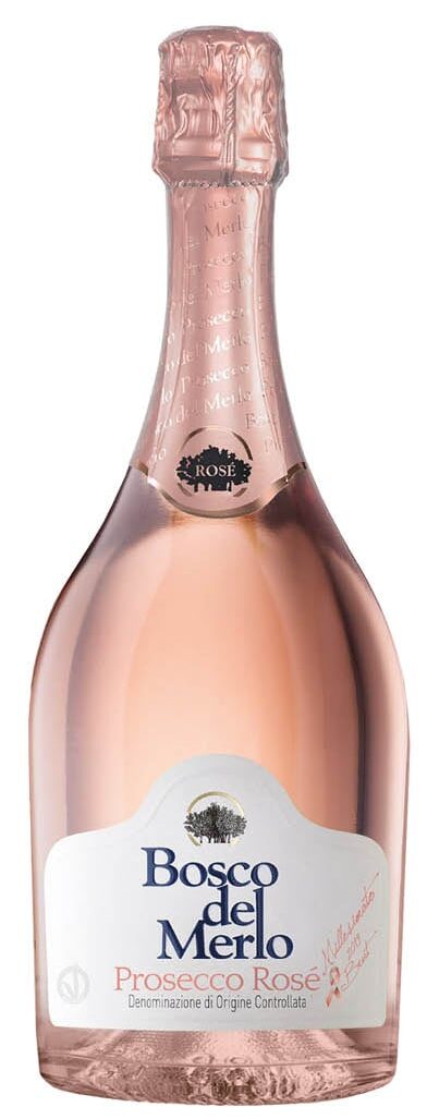 Bosco del Merlo Prosecco Millesimato Rosato 2022 luxury grapes utrecht