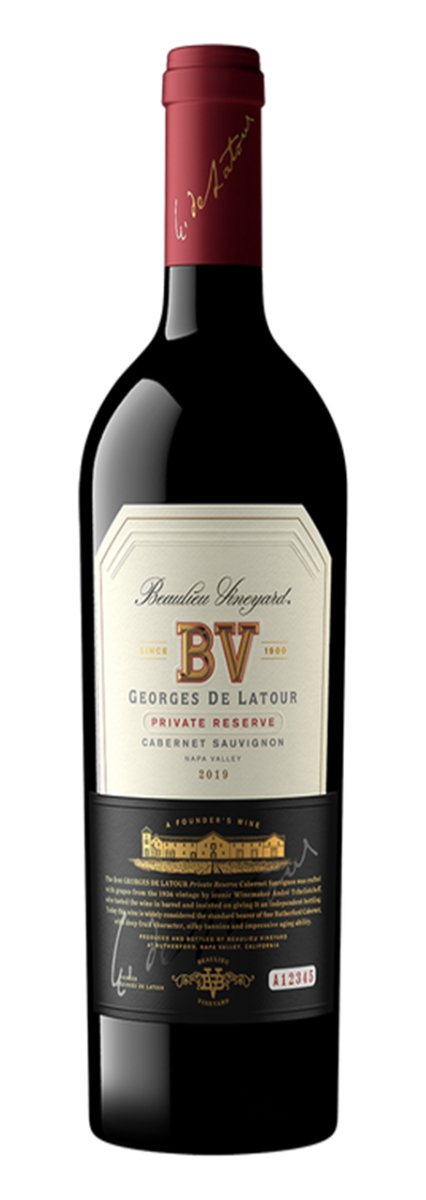 Beaulieu Vineyard (BV) Georges De Latour Private Reserve Cabernet Sauvignon 2019 - Luxury Grapes