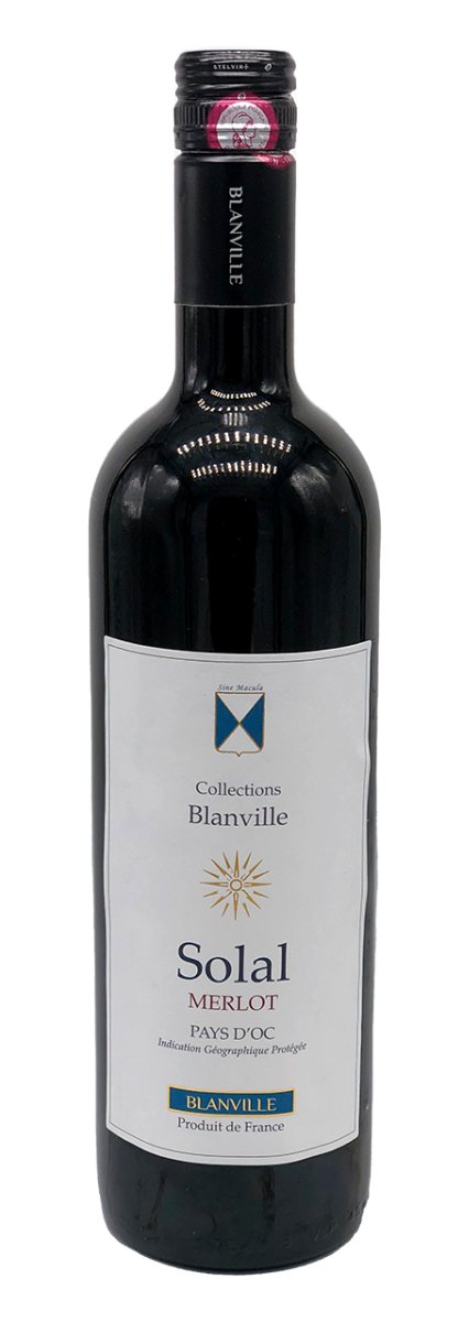 Blanville Solal Merlot 2021 - Luxury Grapes