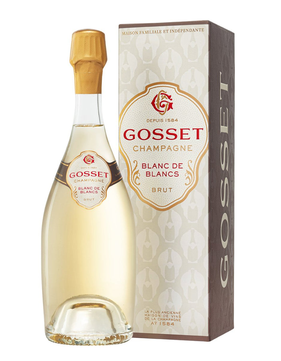 Champagne Gosset Grand Blanc de Blancs Brut - Giftbox - Luxury Grapes