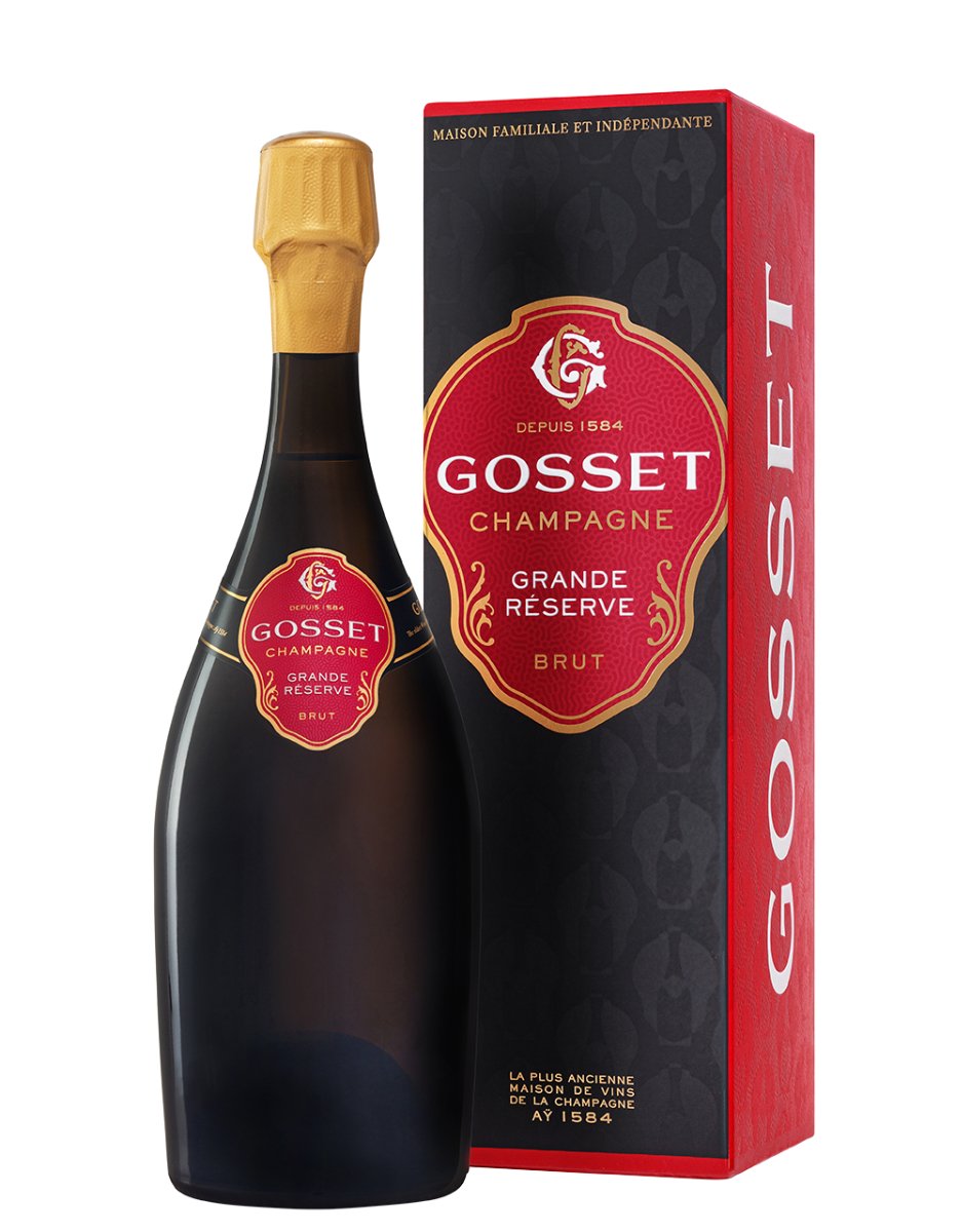 Champagne Gosset Grande Reserve Brut - Giftbox - Luxury Grapes