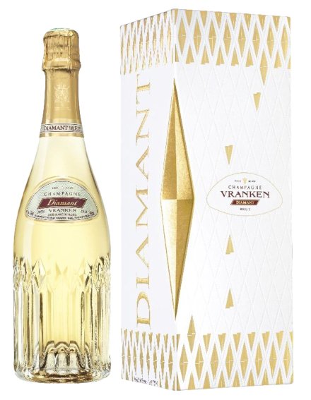 Champagne Vranken Cuvée Diamant Blanc de Blancs 2008 - Giftbox - Luxury Grapes