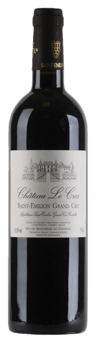 Château Le Cros Saint-Émilion Grand Cru 2018 - Luxury Grapes