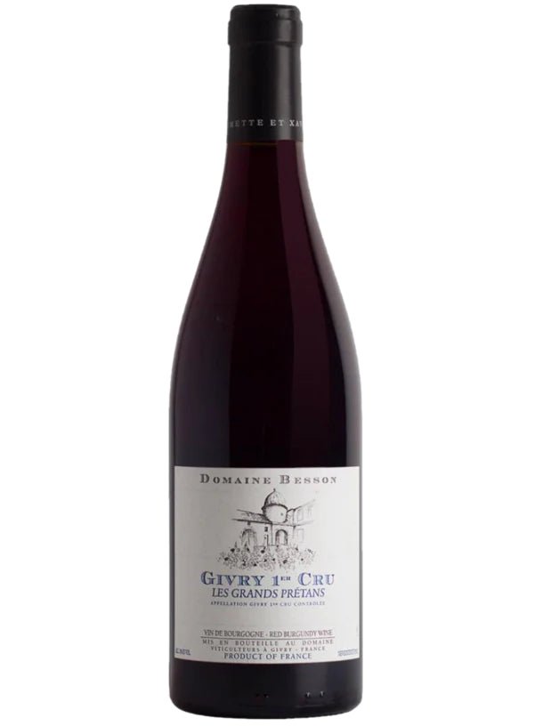 Domaine Besson Givry 1er Cru 'Les Grands Pretans' 2022 - Luxury Grapes