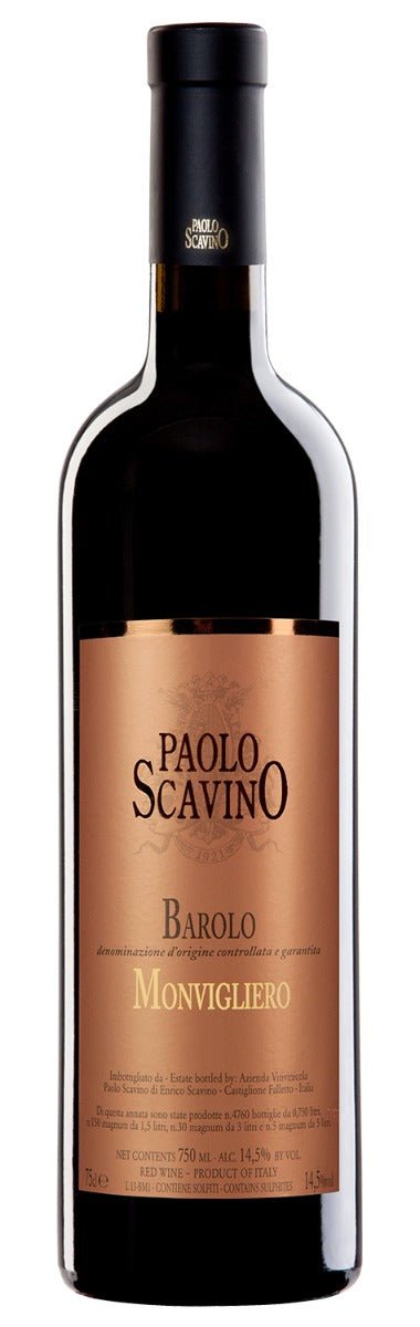 Paolo Scavino Barolo Monvigliero 2017 - Luxury Grapes