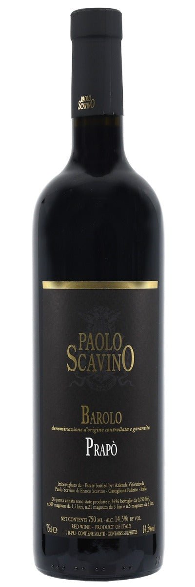 Paolo Scavino Prapó Barolo 2017 - Luxury Grapes