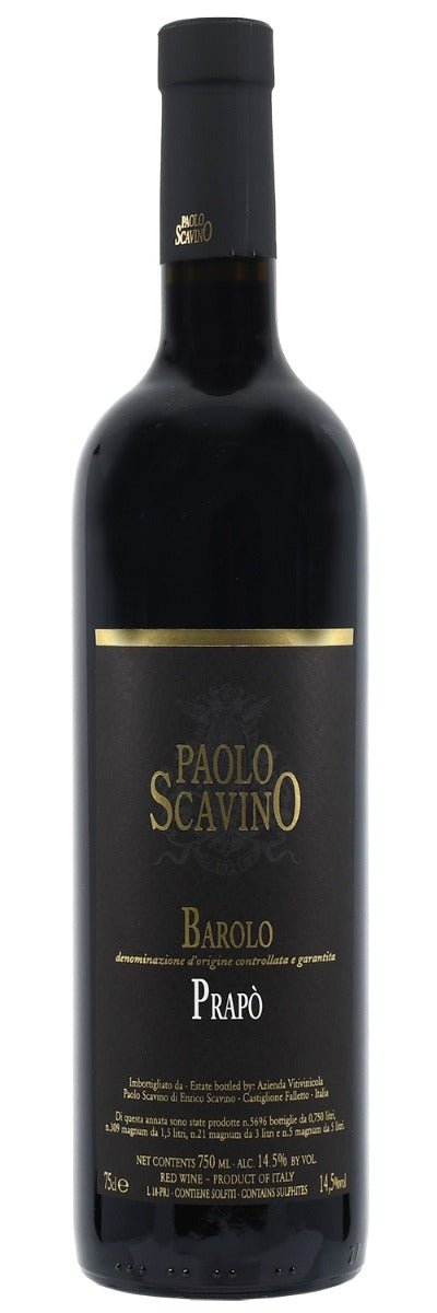 Paolo Scavino Prapó Barolo 2019 - Luxury Grapes