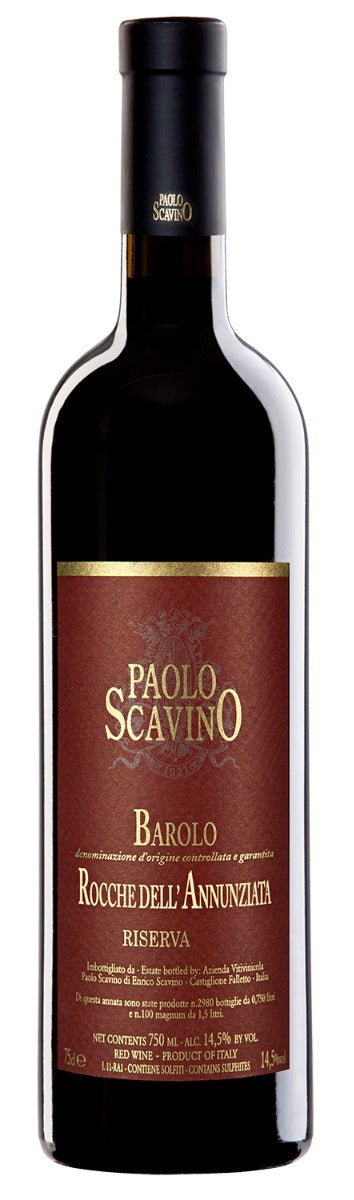Paolo Scavino Rocche dell'Annunziata Barolo Riserva 2015 - Luxury Grapes