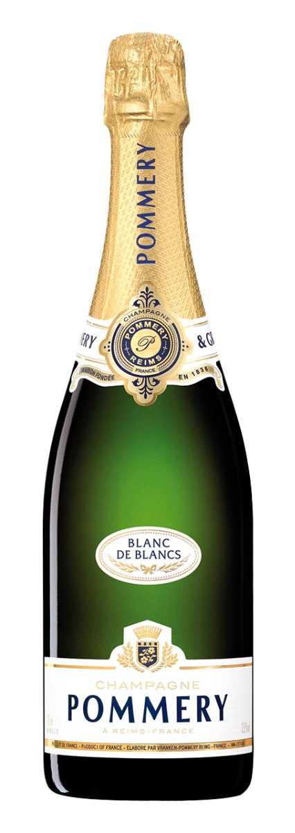 Pommery Blanc de Blancs Champagne - Luxury Grapes