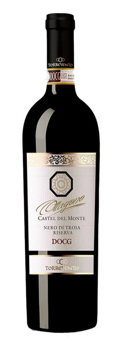 Torrevento Nero Di Troia Castel Del Monte Riserva Ottagono 2014 - Luxury Grapes