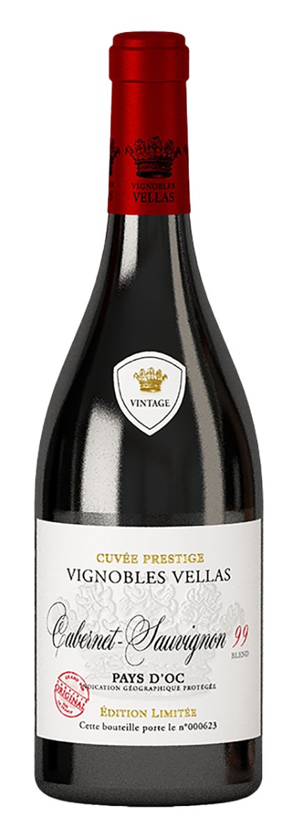 Vignobles Vellas Cuvée Prestige 99 Blend Édition Limitée Cabernet Sauvignon 2021 - Luxury Grapes