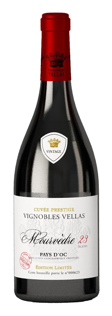 Vignobles Vellas Cuvée Prestige Édition Limitée Mourvèdre 23 Blend - Luxury Grapes 2024